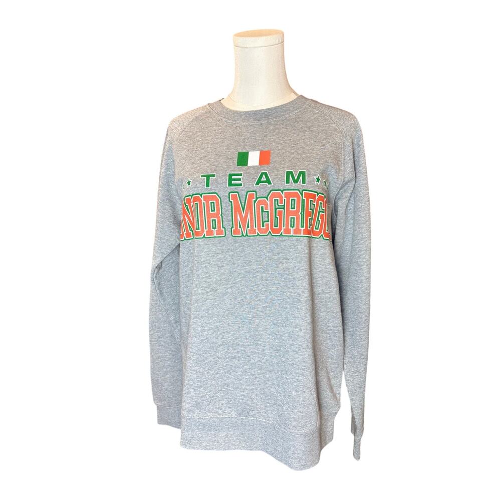 UFC Conor McGregor Gray Sweatshirt Size S - New Without Tags - Picture 5 of 6